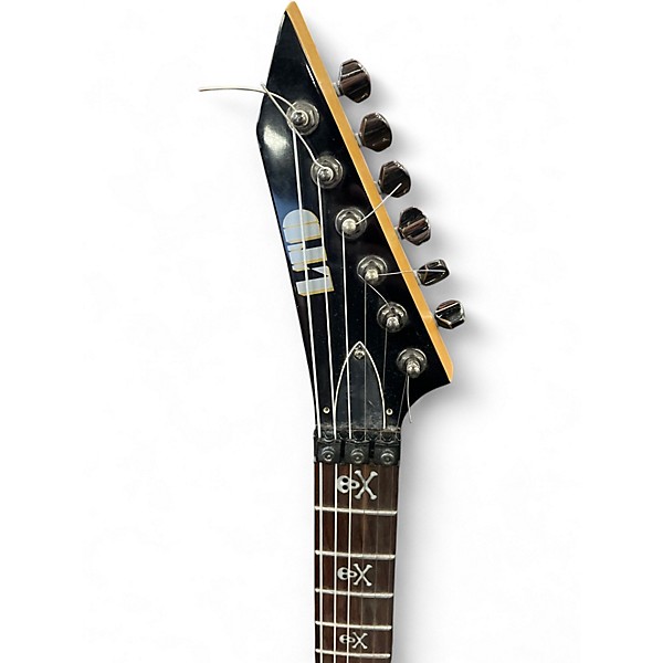 Used ESP LTD KH202 Kirk Hammett Signature Black Solid Body Electric Guitar