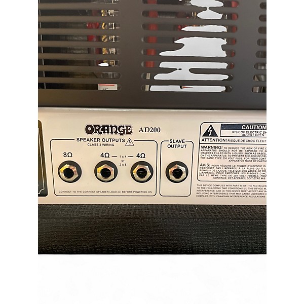Used Orange Amplifiers AD200 Tube Bass Amp Head