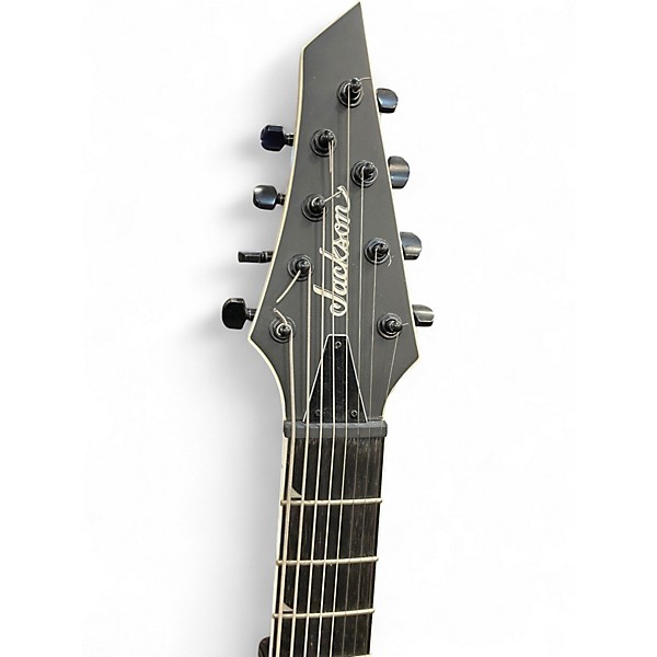 Used Jackson JS32-8 Dinky DKA 8 String Black Solid Body Electric Guitar