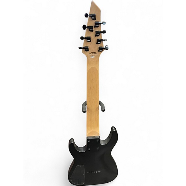 Used Jackson JS32-8 Dinky DKA 8 String Black Solid Body Electric Guitar