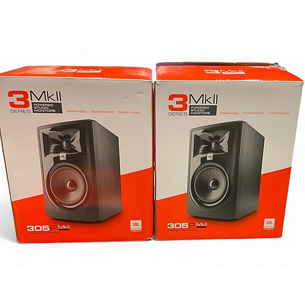 Used JBL 305P MKII Pair Powered Monitor
