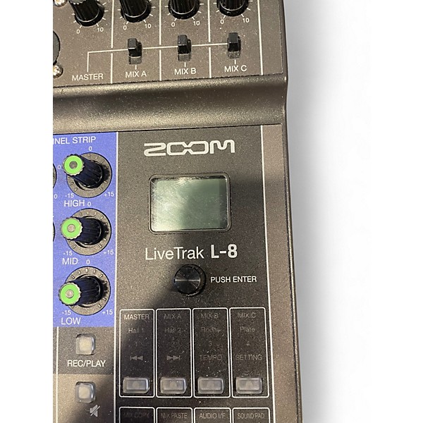 Used Zoom LIVETRAK L8 Unpowered Mixer