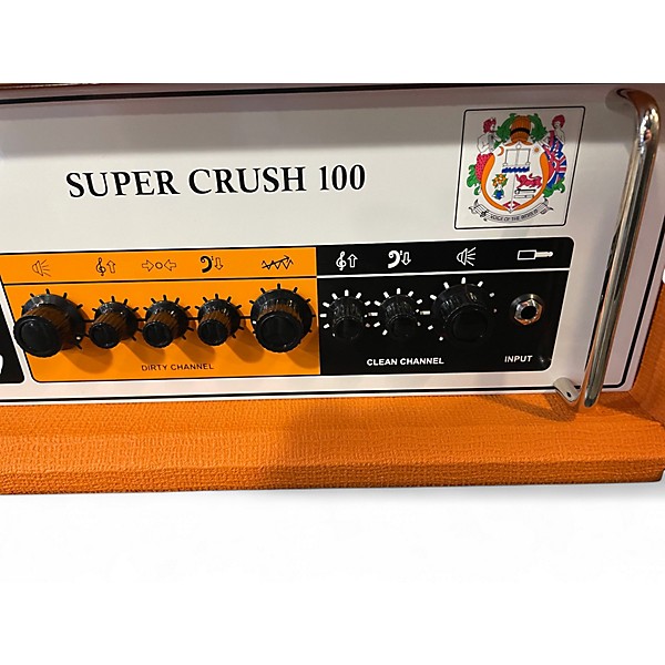 Used Orange Amplifiers Super Crush 100 Solid State Guitar Amp Head