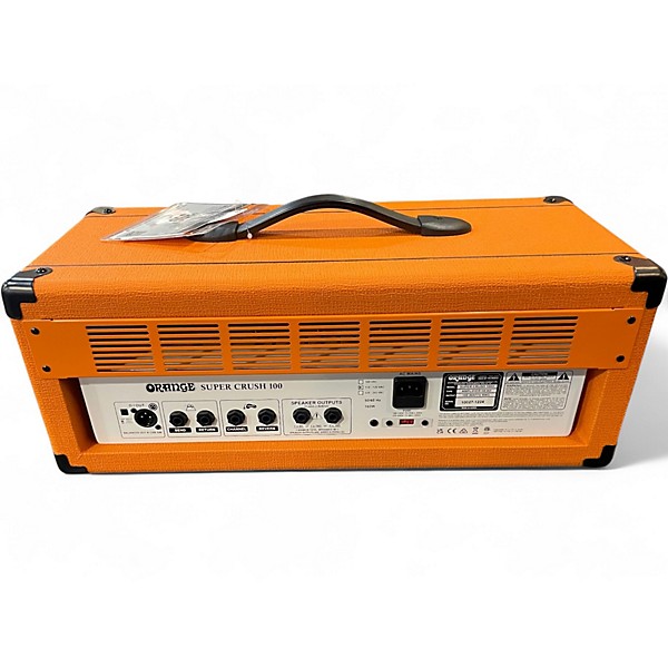 Used Orange Amplifiers Super Crush 100 Solid State Guitar Amp Head