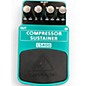 Used Behringer CS400 Compressor Sustainer Effect Pedal thumbnail
