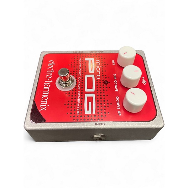 Used Electro-Harmonix Micro Pog Polyphonic Octave Generator Effect Pedal