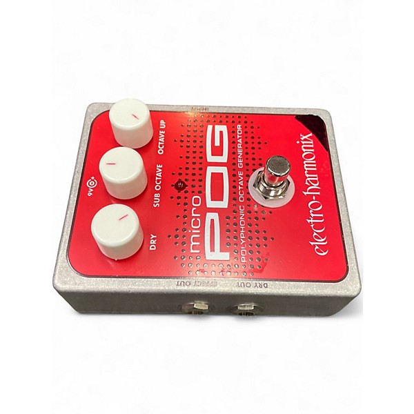 Used Electro-Harmonix Micro Pog Polyphonic Octave Generator Effect Pedal