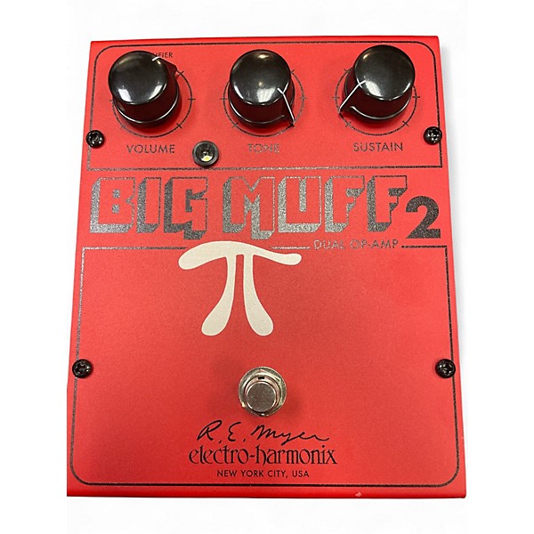 Used Electro-Harmonix BIG MUFF 2 Effect Pedal