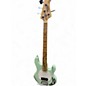 Used Sterling by Music Man Stingray Mint Green Electric Bass Guitar thumbnail