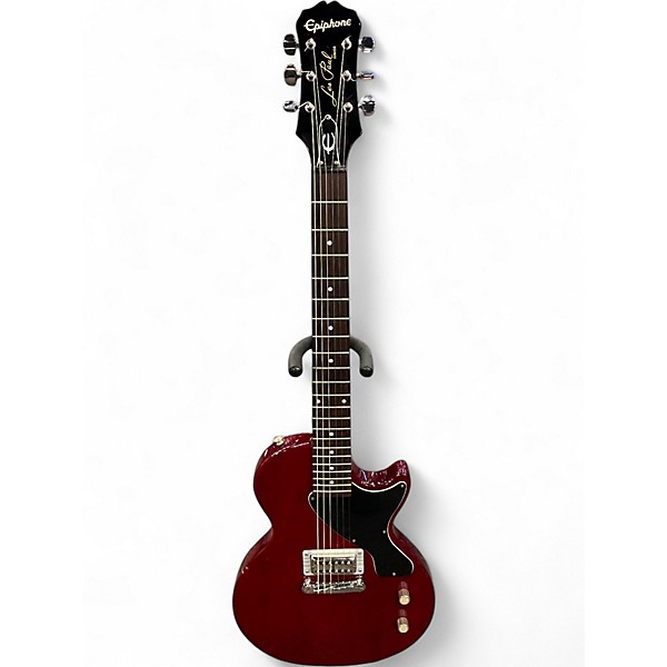 Used Epiphone Les Paul Junior Cherry Solid Body Electric Guitar