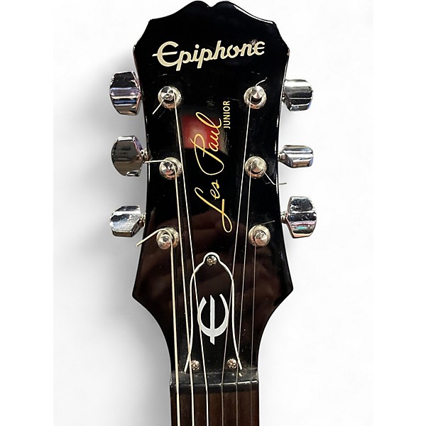 Used Epiphone Les Paul Junior Cherry Solid Body Electric Guitar