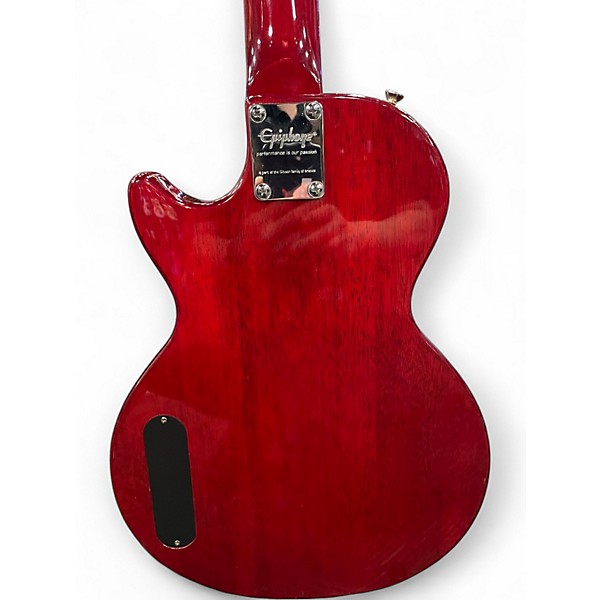 Used Epiphone Les Paul Junior Cherry Solid Body Electric Guitar