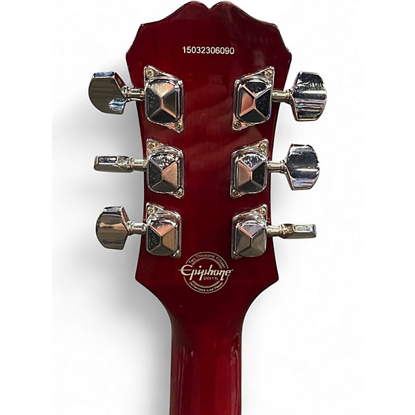 Used Epiphone Les Paul Junior Cherry Solid Body Electric Guitar