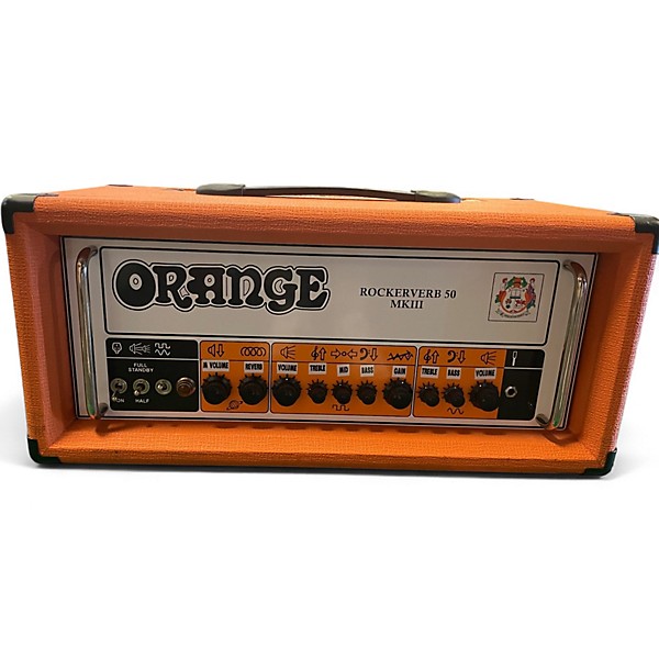 Used Orange Amplifiers Rockerverb 50 MKII Tube Guitar Amp Head