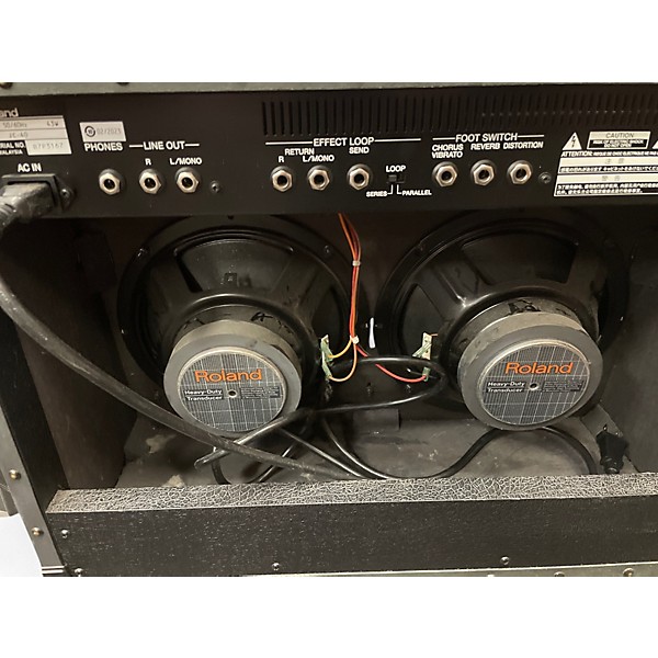 Used Roland JC 40 Guitar Power Amp