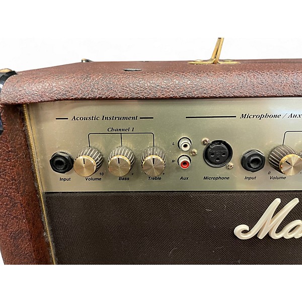 Used Marshall AS50R 50W 2X8 Acoustic Guitar Combo Amp