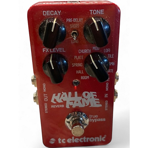 Used TC Electronic Hall Of Fame Reverb Effect Pedal
