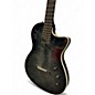 Used Cordoba Stage Nylon Trans Black Classical Acoustic Electric Guitar