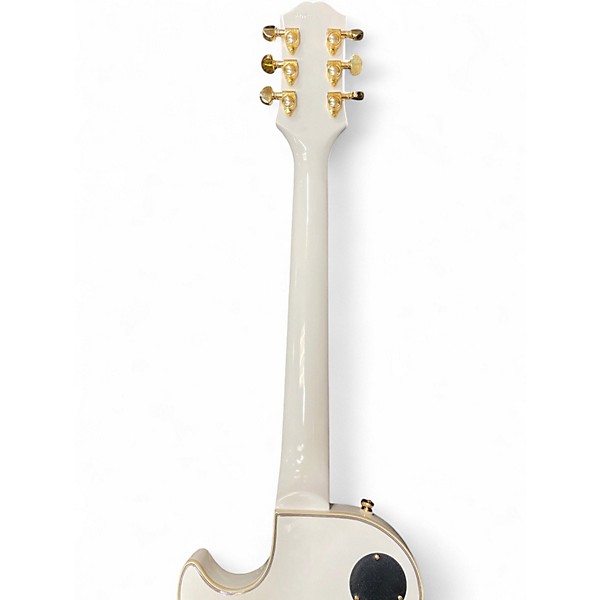 Used Epiphone Les Paul Custom WHITE Solid Body Electric Guitar