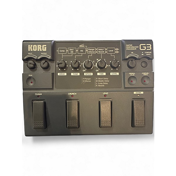 Used KORG G3 Effect Processor