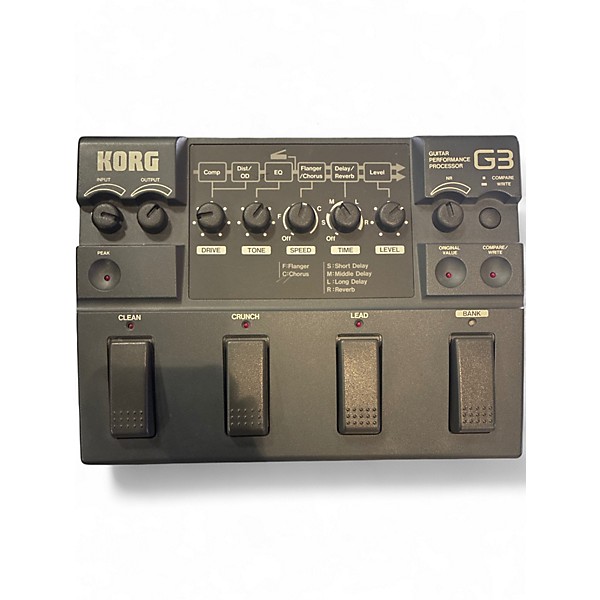 Used KORG G3 Effect Processor