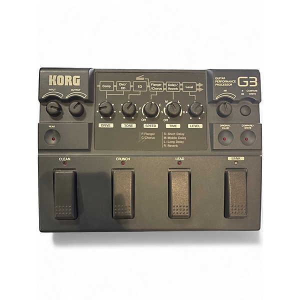 Used KORG G3 Effect Processor