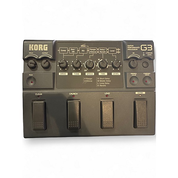 Used KORG G3 Effect Processor