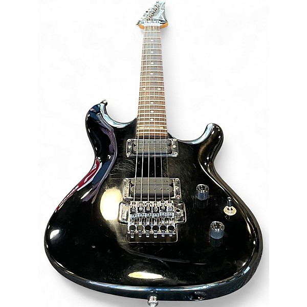 Used Ibanez JS100 Joe Satriani Signature Piano Black Solid Body Electric Guitar