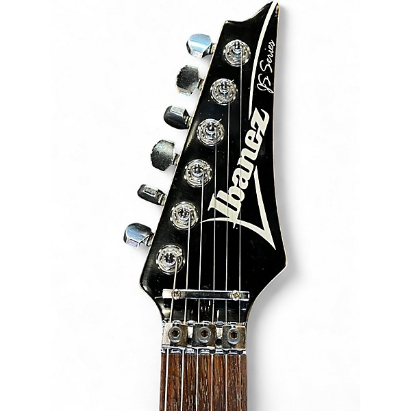 Used Ibanez JS100 Joe Satriani Signature Piano Black Solid Body Electric Guitar