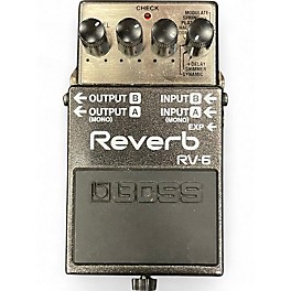 Used BOSS RV6 Digital Reverb Effect Pedal