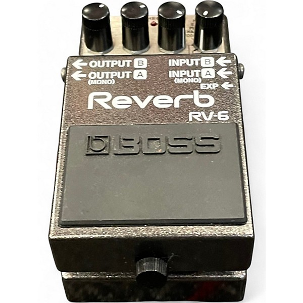 Used BOSS RV6 Digital Reverb Effect Pedal