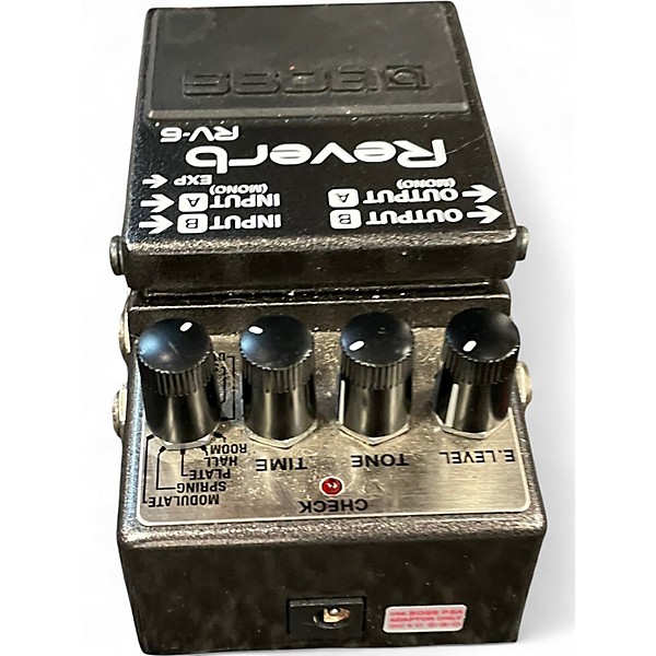 Used BOSS RV6 Digital Reverb Effect Pedal