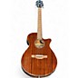 Used Ibanez AEG62NMH Mahogany Acoustic Electric Guitar thumbnail