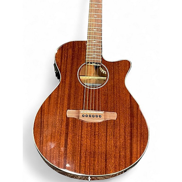 Used Ibanez AEG62NMH Mahogany Acoustic Electric Guitar