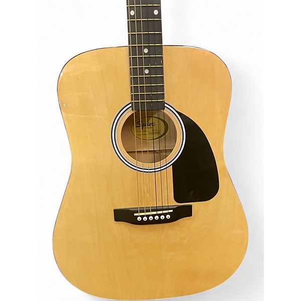 Used Squier SA-150 Natural Acoustic Guitar