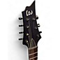 Used 2011 ESP EX307 Satin Black Solid Body Electric Guitar