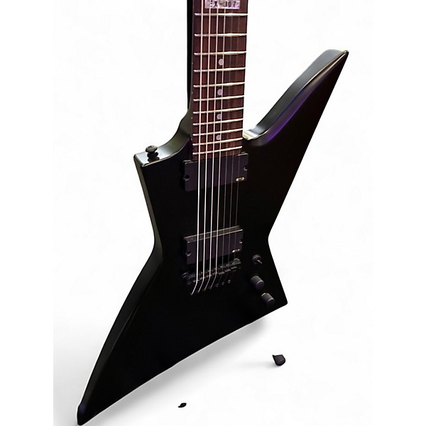 Used 2011 ESP EX307 Satin Black Solid Body Electric Guitar