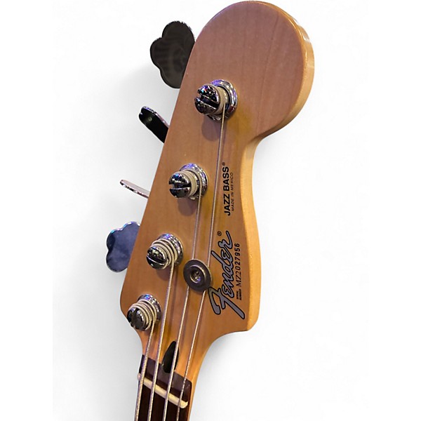 Used Fender Standard Jazz Bass Black Electric Bass Guitar