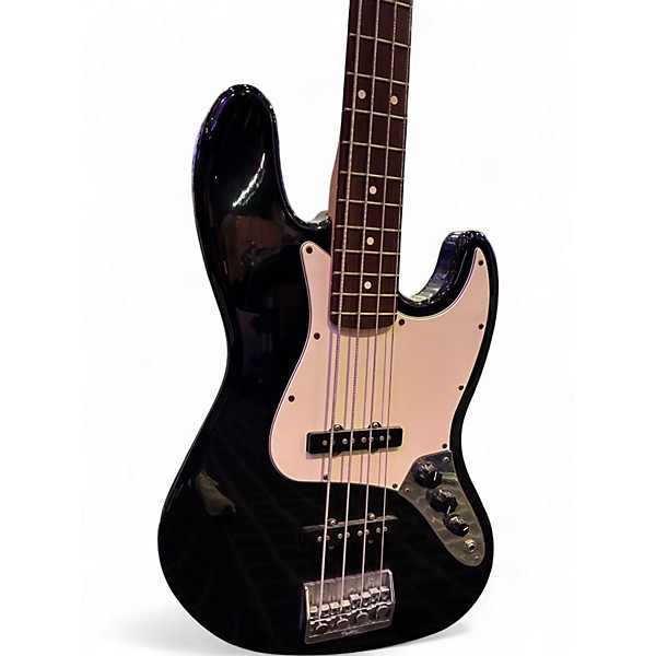 Used Fender Standard Jazz Bass Black Electric Bass Guitar