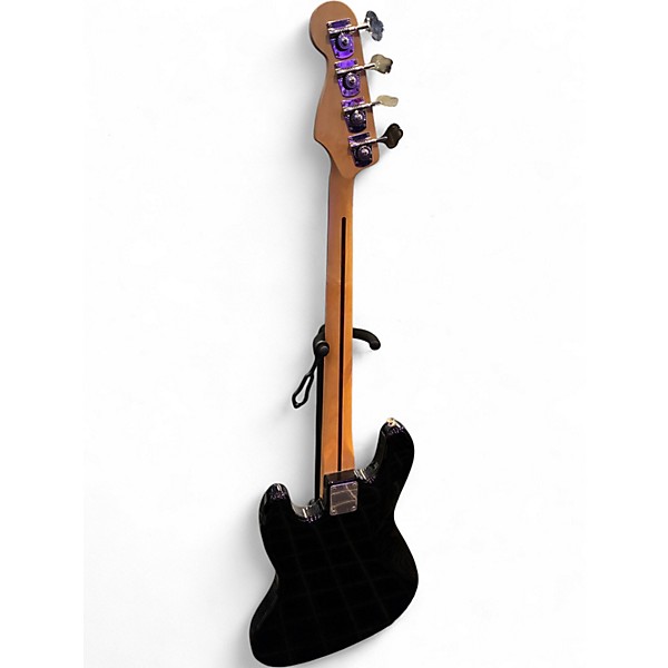 Used Fender Standard Jazz Bass Black Electric Bass Guitar