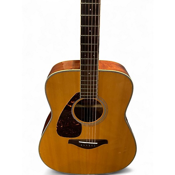 Used Yamaha FG720SL Left Handed Natural Acoustic Guitar