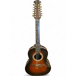 Used Ovation 1756 LEGEND 12 STRING 3 Color Sunburst 12 String Acoustic Guitar