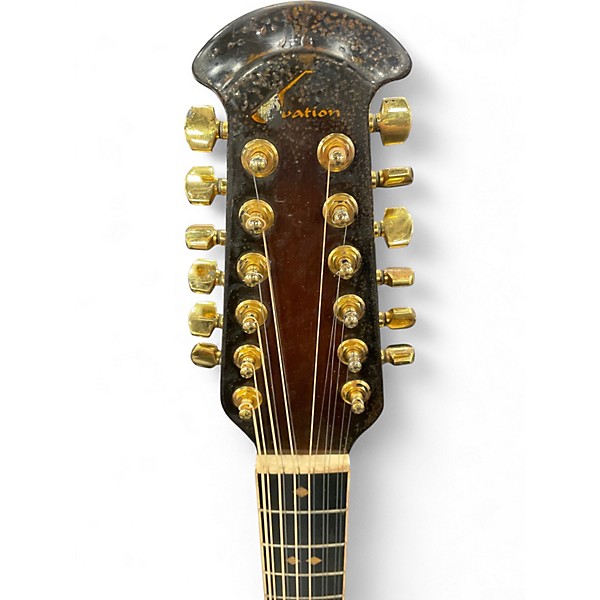 Used Ovation 1756 LEGEND 12 STRING 3 Color Sunburst 12 String Acoustic Guitar