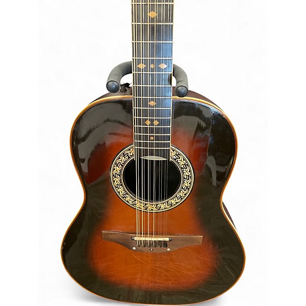 Used Ovation 1756 LEGEND 12 STRING 3 Color Sunburst 12 String Acoustic Guitar