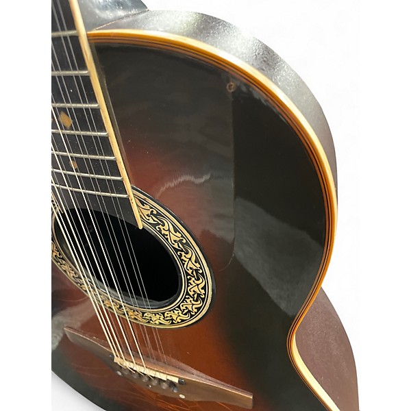 Used Ovation 1756 LEGEND 12 STRING 3 Color Sunburst 12 String Acoustic Guitar
