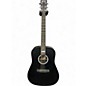Used Martin DX JOHNNY CASH Black Acoustic Electric Guitar thumbnail