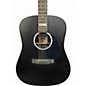 Used Martin DX JOHNNY CASH Black Acoustic Electric Guitar