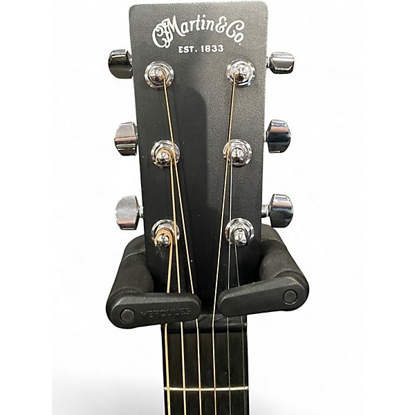 Used Martin DX JOHNNY CASH Black Acoustic Electric Guitar