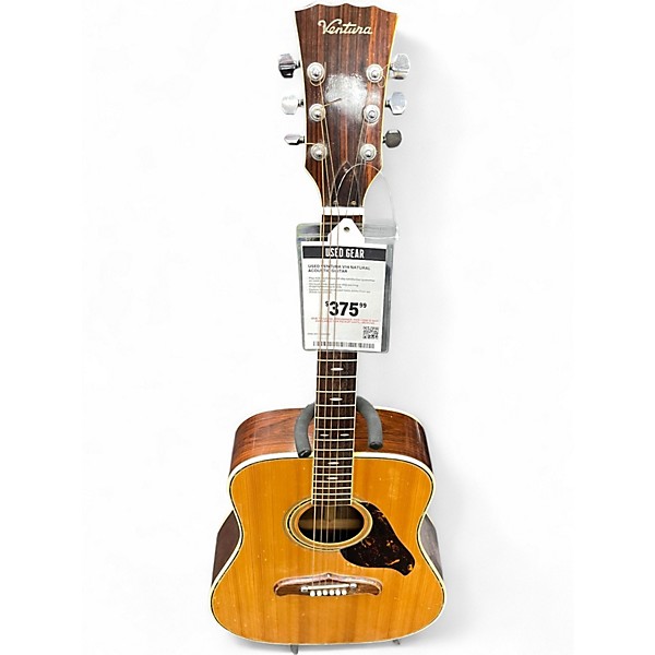 Used Ventura V14 Natural Acoustic Guitar