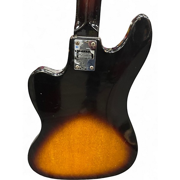 Used Silvertone 1438 2 Color Sunburst Electric Bass Guitar